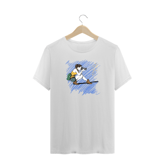 Camiseta Plus Fotografando Dandelions
