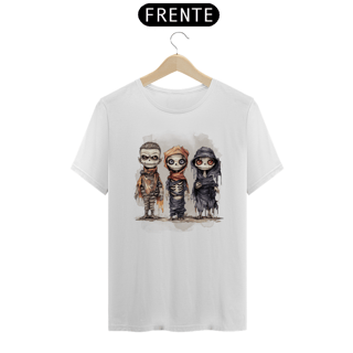 Nome do produto Camiseta Trio 2 Zumbi Moleques - Seremcores 