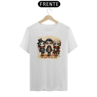 Nome do produto Camiseta Trio 1 Zumbi Sometimes INGLÊS  - Seremcores 