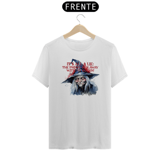 Nome do produto Camiseta de Bruxa It´s Lie - INGLÊS - Seremcores 