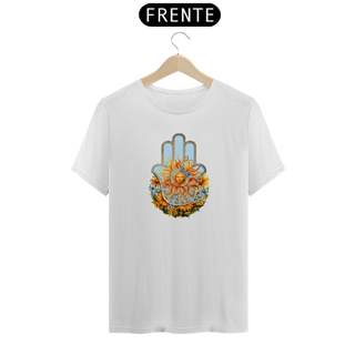 Camiseta Hamsá Solar (Proteção)