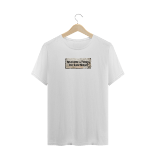 Nome do produto Camiseta Plus Nosghoriana Relembre a força de teu nome (tarja)