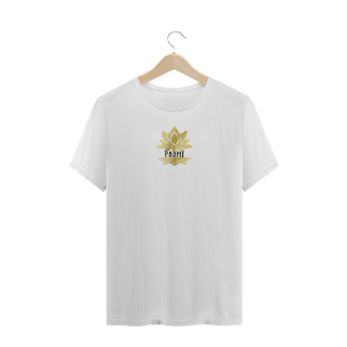 Nome do produto Camiseta Plus Padme Gold - Flor de Lotus