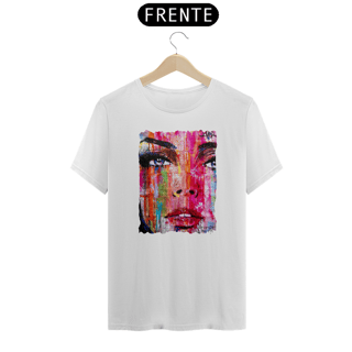 Nome do produto Camiseta Graffiti Face de Mulher