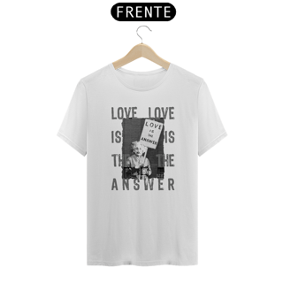 Nome do produto Camiseta Graffiti Love is the answer