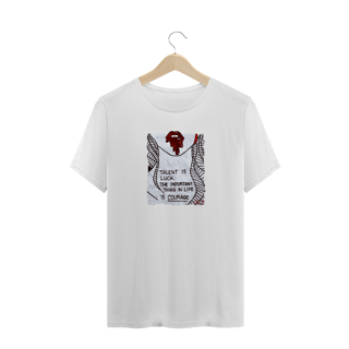 Camiseta Plus Graffiti Talent is luck