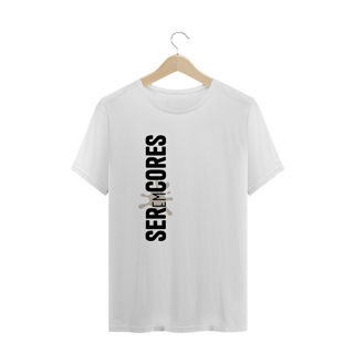 Nome do produto Camiseta Plus Seremcores em preto vertical