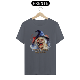Nome do produto Camiseta de Bruxa - Passa lá em casa
