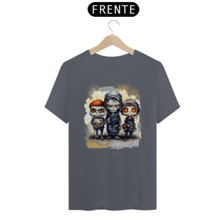 Nome do produto Camiseta Trio 4 Zumbi Frank - Seremcores 