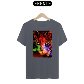 Nome do produto Camiseta Graffiti Gato Neon