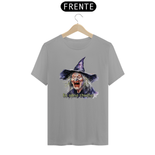 Nome do produto Camiseta de Bruxa - Eu odeio chuchu