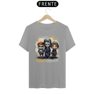 Nome do produto Camiseta Trio 4 Zumbi Frank - Seremcores 
