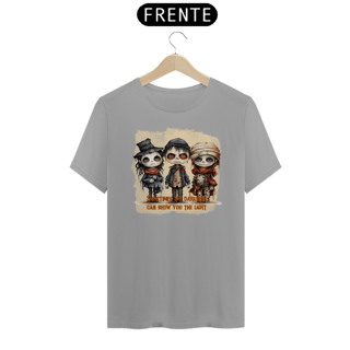 Nome do produto Camiseta Trio 1 Zumbi Sometimes INGLÊS  - Seremcores 
