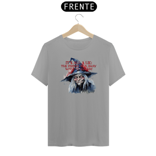 Nome do produto Camiseta de Bruxa It´s Lie - INGLÊS - Seremcores 