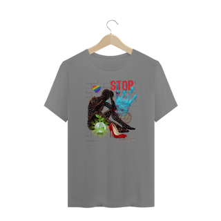 Nome do produto Camiseta Plus Graffiti Stop