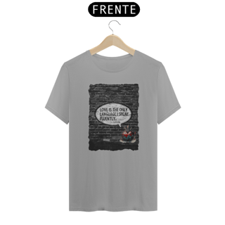 Nome do produto Camiseta Graffiti Love is the only language