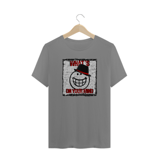 Nome do produto Camiseta Plus Graffiti Whats on your mind