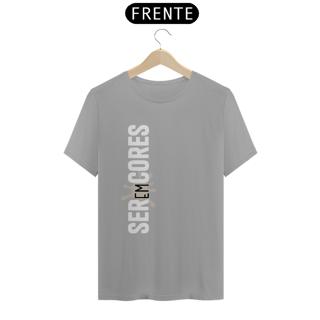 Nome do produto Camiseta Seremcores em branco vertical