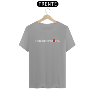 Nome do produto Camiseta Inclassificável (branco)