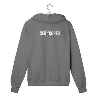 Nome do produto Moletom zíper Seremcores (logo branco)