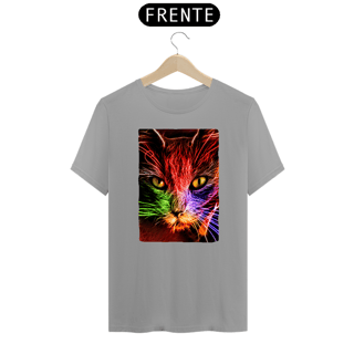 Nome do produto Camiseta Graffiti Gato Neon