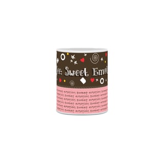 Nome do produto Caneca Coffee: Sweet Emotion