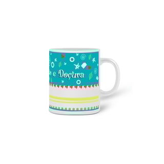 Nome do produto Caneca Aqui tem Afeição e Doçura
