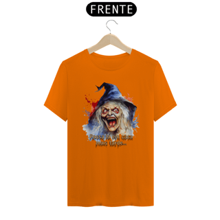 Nome do produto Camiseta de Bruxa - Passa lá em casa