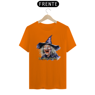 Nome do produto Camiseta de Bruxa - Eu odeio chuchu