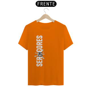 Nome do produto Camiseta Seremcores em branco vertical