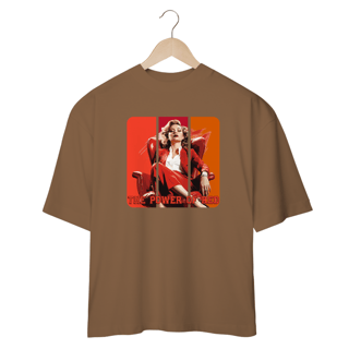 Nome do produto Oversized The power of red