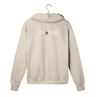 Nome do produto Moletom zíper Seremcores (logo branco)