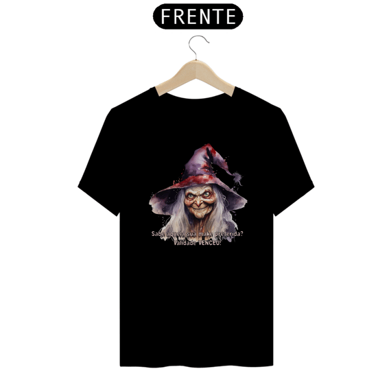 Camiseta de Bruxa - Validade Venceu