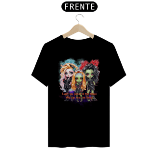 Nome do produto Camiseta Zombie girls (inglês)