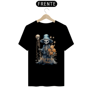 Nome do produto Camiseta Esqueleto Take your Time