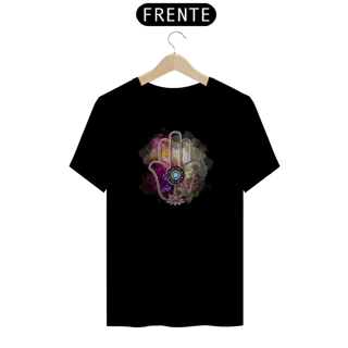 Nome do produto Camiseta Hamsá Mandala (Proteção)