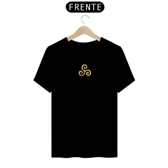 Camiseta Símbolo Triskele Gold