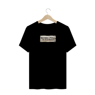 Nome do produto Camiseta Plus Nosghoriana Relembre a força de teu nome (tarja)