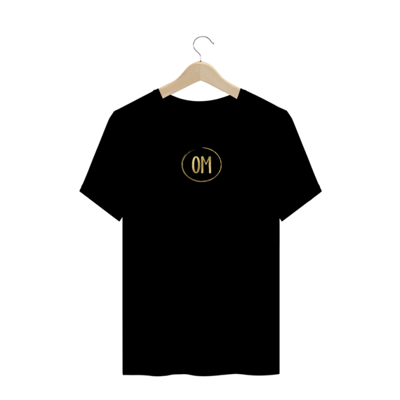 Camiseta Plus Mantra OM Gold