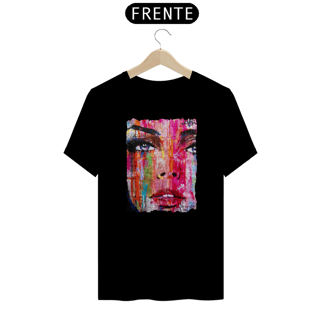 Nome do produto Camiseta Graffiti Face de Mulher