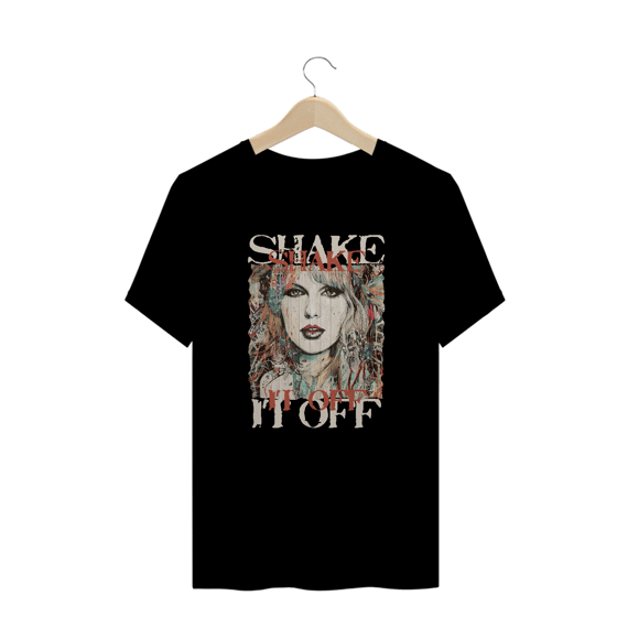 camiseta Plus Graffiti Shake it off
