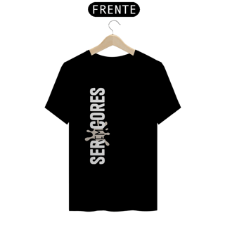 Nome do produto Camiseta Seremcores em branco vertical