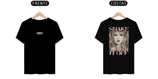 Nome do produto Camiseta Costas Graffiti Shake it off