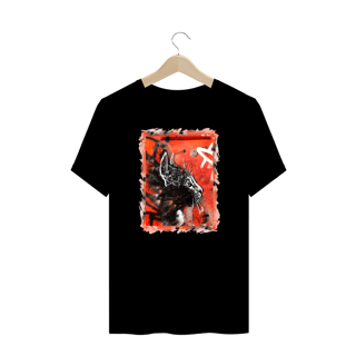 Nome do produto Camiseta Plus Graffiti Olhar de Gato