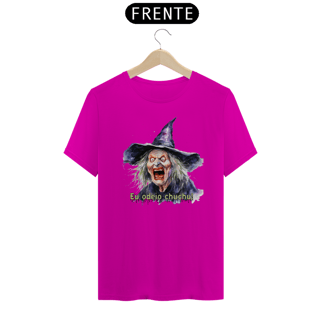 Nome do produto Camiseta de Bruxa - Eu odeio chuchu