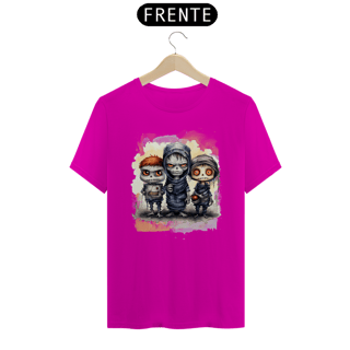 Nome do produto Camiseta Trio 4 Zumbi Frank - Seremcores 