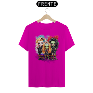 Nome do produto Camiseta Zombie girls (inglês)