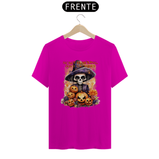 Nome do produto Camiseta de Esqueleto - Scary Pumpkins - Seremcores 