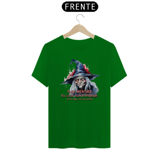 Nome do produto Camiseta de Bruxa - Tudo MENTIRA - Seremcores 
