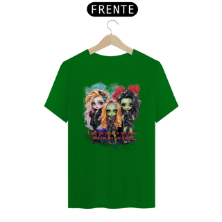 Nome do produto Camiseta Zombie girls (inglês)